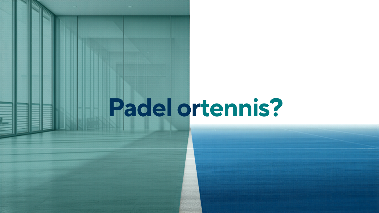 Vergelijking tussen padel en tennis