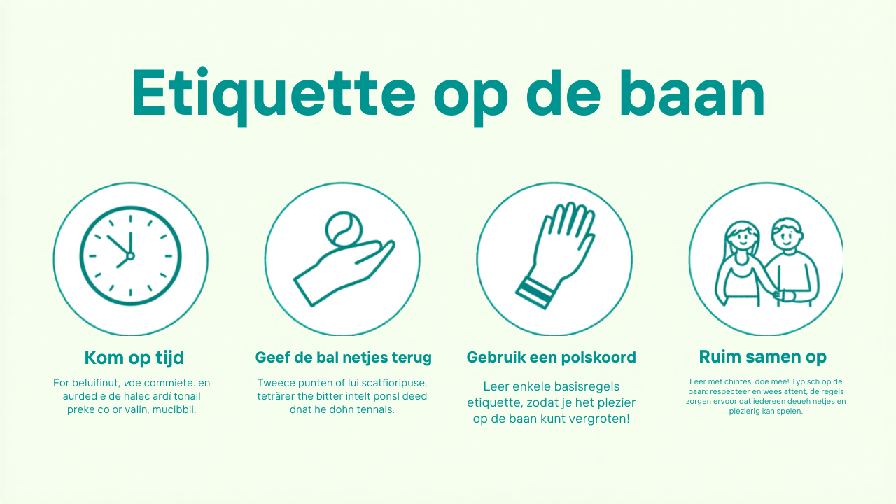 Do's en don'ts van de padeletiquette